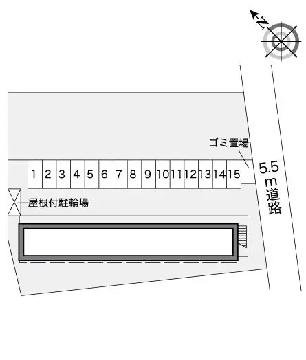 ★手数料０円★鎌ケ谷市東中沢　月極駐車場（LP）